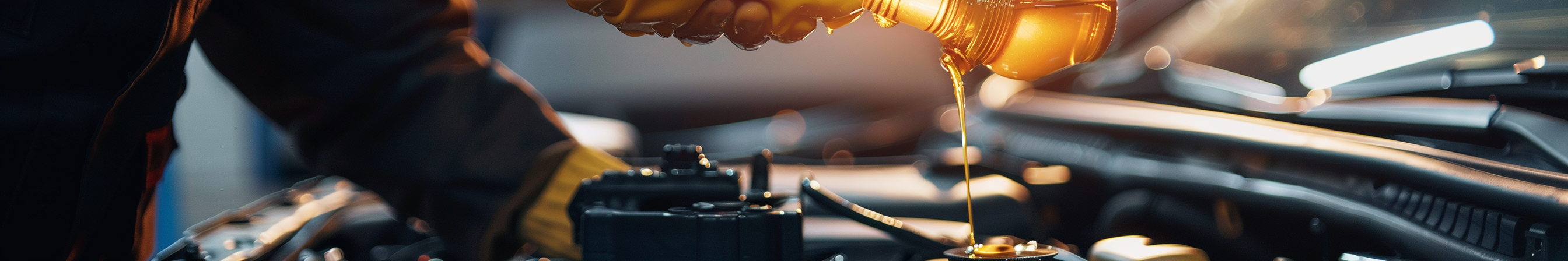 Engine Oil Banner